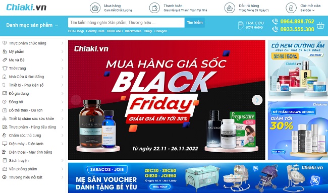 Black Friday Chiaki.vn - Giảm giá tới 30% - Ảnh 1.
