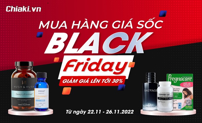 Black Friday Chiaki.vn - Giảm giá tới 30% - Ảnh 2.