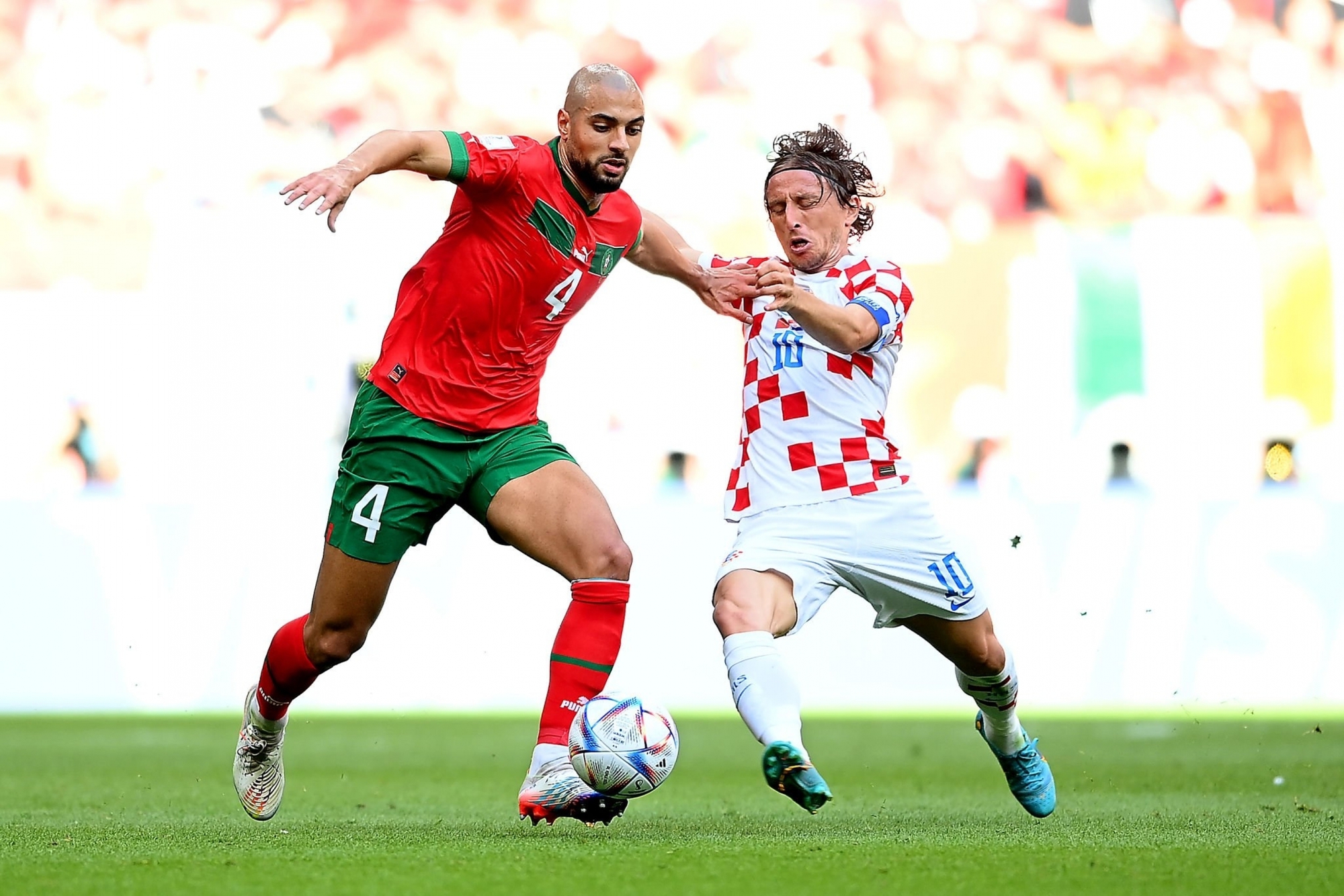 Điểm nhấn Ma rốc 0-0 Croatia: Nhạt nhòa Croatia