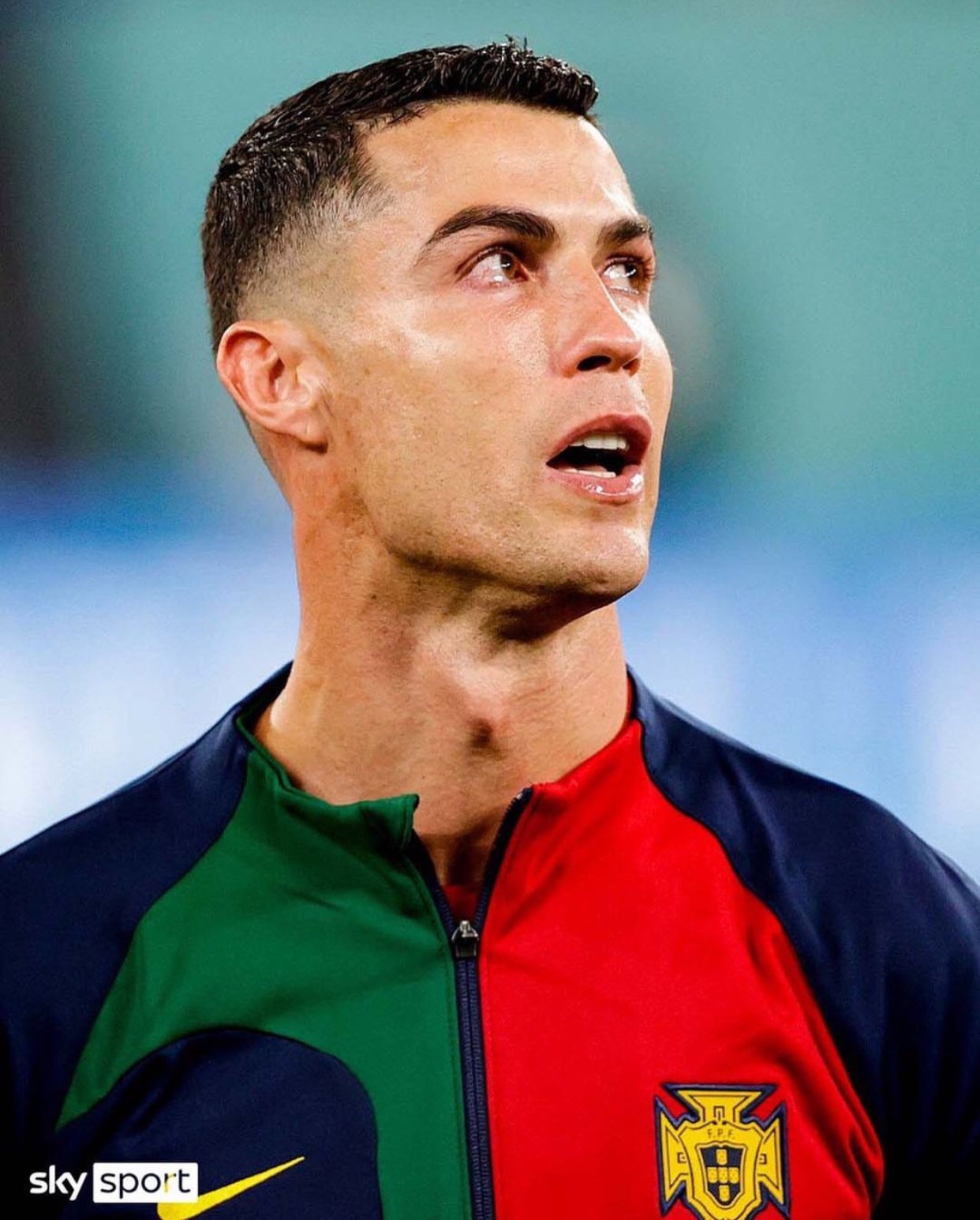 Ronaldo rơi nước mắt trong trận mở màn của Bồ Đào Nha tại World Cup - Ảnh 3.