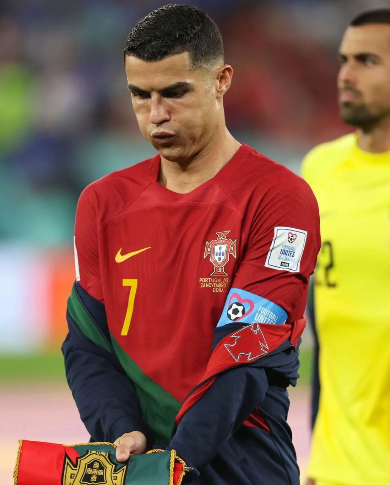 Ronaldo rơi nước mắt trong trận mở màn của Bồ Đào Nha tại World Cup - Ảnh 13.