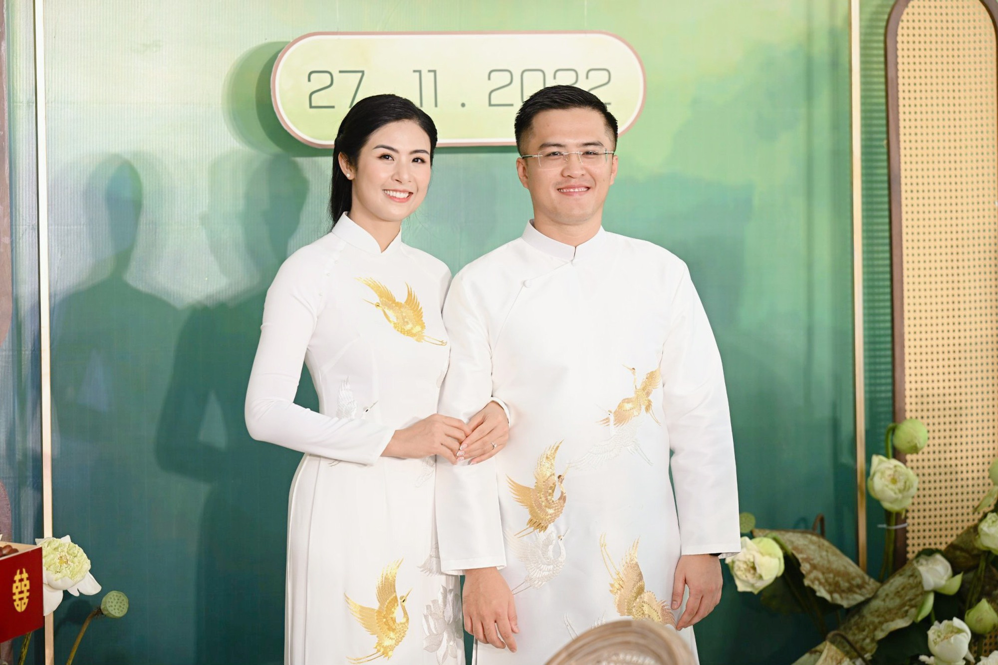 Đỗ Mỹ Linh, Dương Tú Anh cùng dàn Hoa - Á hậu rạng rỡ xuất hiện tại Lễ ăn hỏi Hoa hậu Ngọc Hân - Ảnh 2.