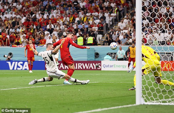 Kết quả bóng đá Tây Ban Nha 1–1 Đức: Fullkrug tỏa sáng, Đức có điểm đầu tiên tại World Cup 2022 - Ảnh 2.