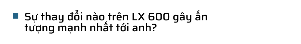 Từ Innova qua 3 đời Lexus, bác sĩ 8X chọn tiếp LX 600: ‘Dùng Lexus rồi khó sang thương hiệu khác’ - Ảnh 18.