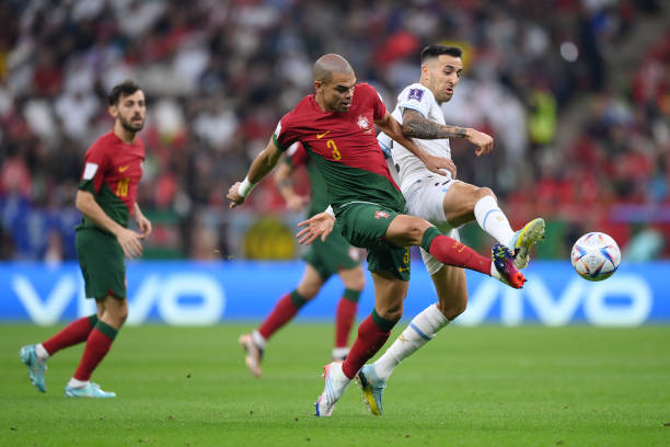 Điểm nhấn Bồ Đào Nha 2-0 Uruguay: Người hùng Bruno Fernandes, Uruguay đối mặt nguy cơ bị loại sớm - Ảnh 3.