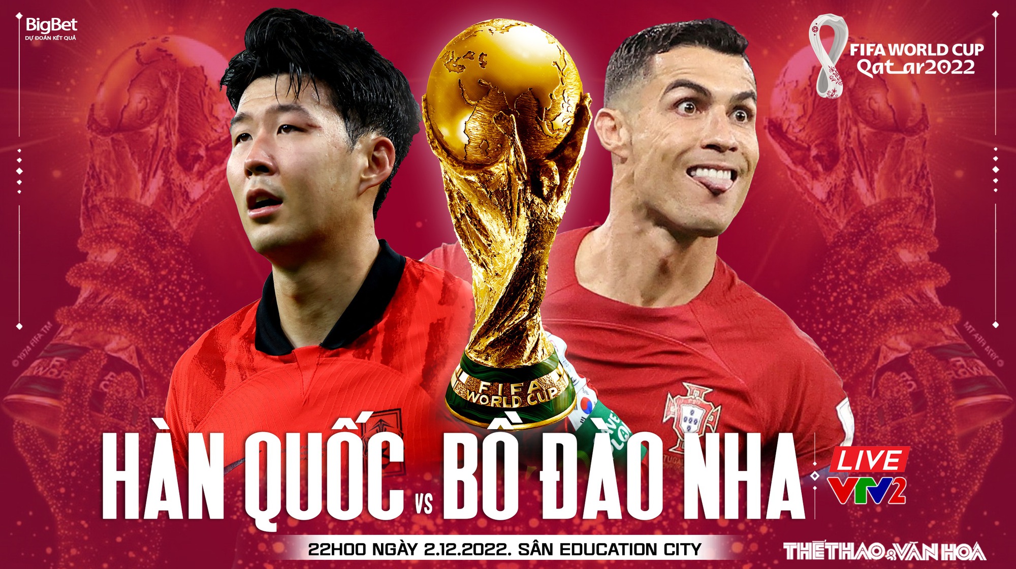 Nhận định bóng đá Hàn Quốc vs Bồ Đào Nha - World Cup 2024:
Một trận đấu đầy kịch tính sắp diễn ra giữa đội tuyển Hàn Quốc và Bồ Đào Nha tại World Cup