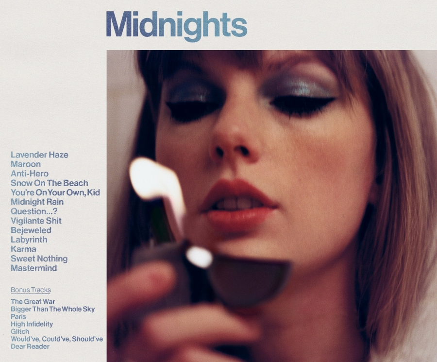 Chiêm nghiệm bóng đêm cùng 'Midnights' của Taylor Swift - Ảnh 1.