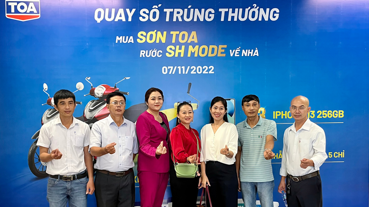 Kết quả quay số trúng thưởng chương trình 