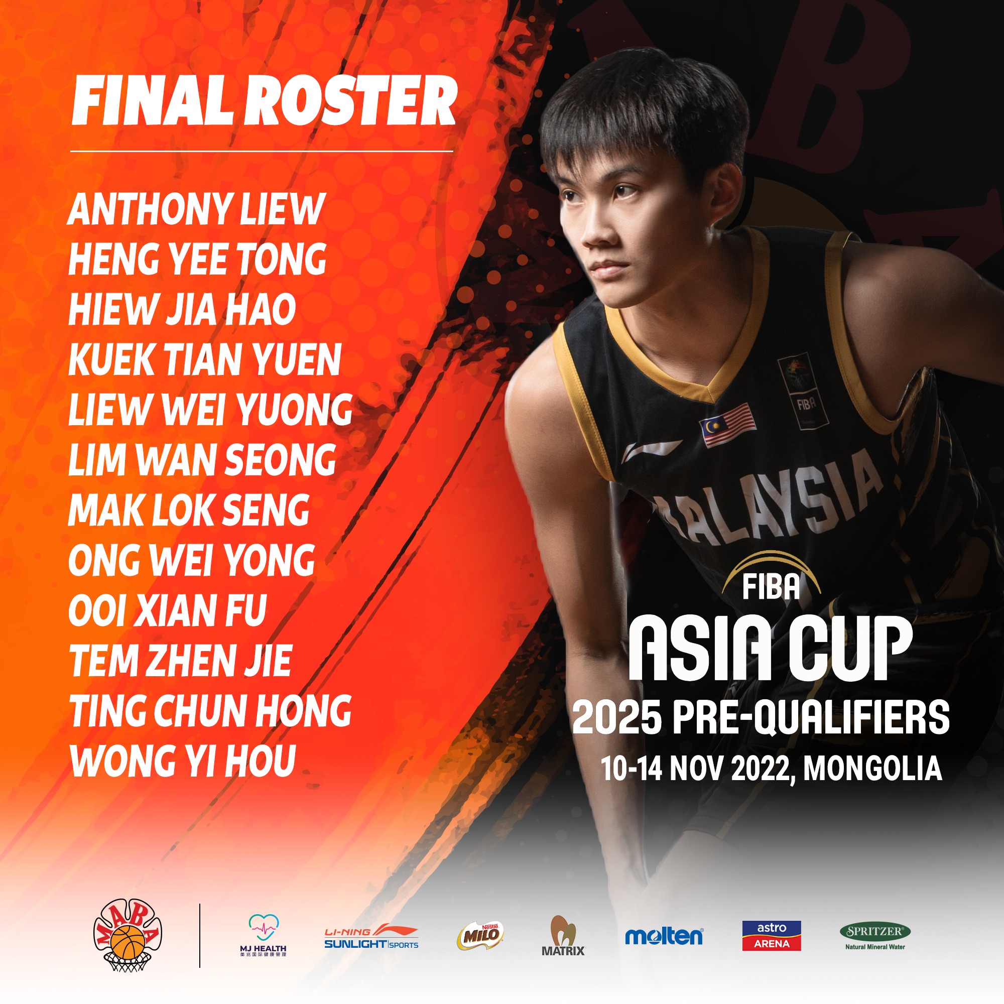 Malaysia và Thái Lan lộ đội hình, tuyển bóng rổ Việt Nam gặp khó ở vòng sơ loại FIBA Asia Cup 2025 - Ảnh 1.