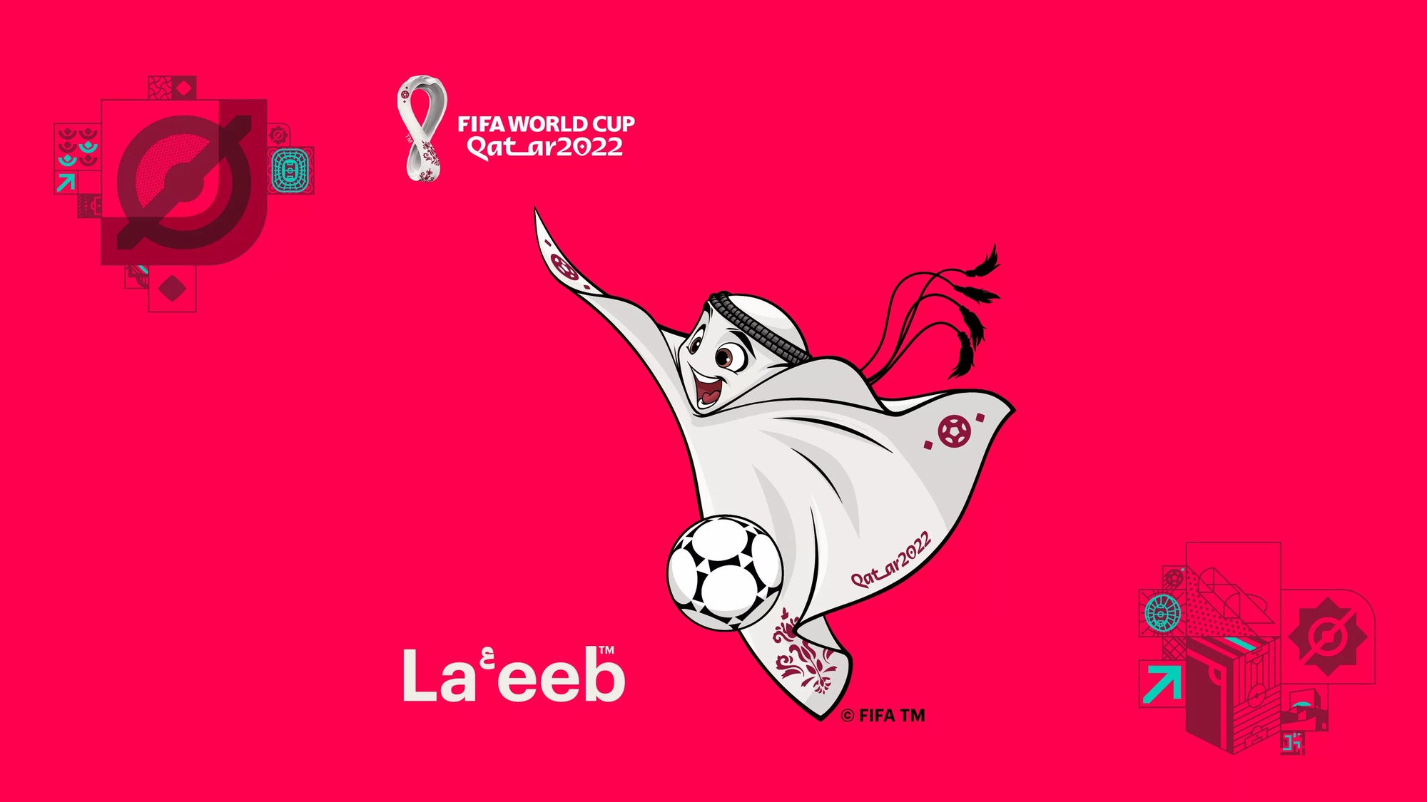 World Cup 2022: Gặp gỡ La'eeb, linh vật chính thức của World Cup