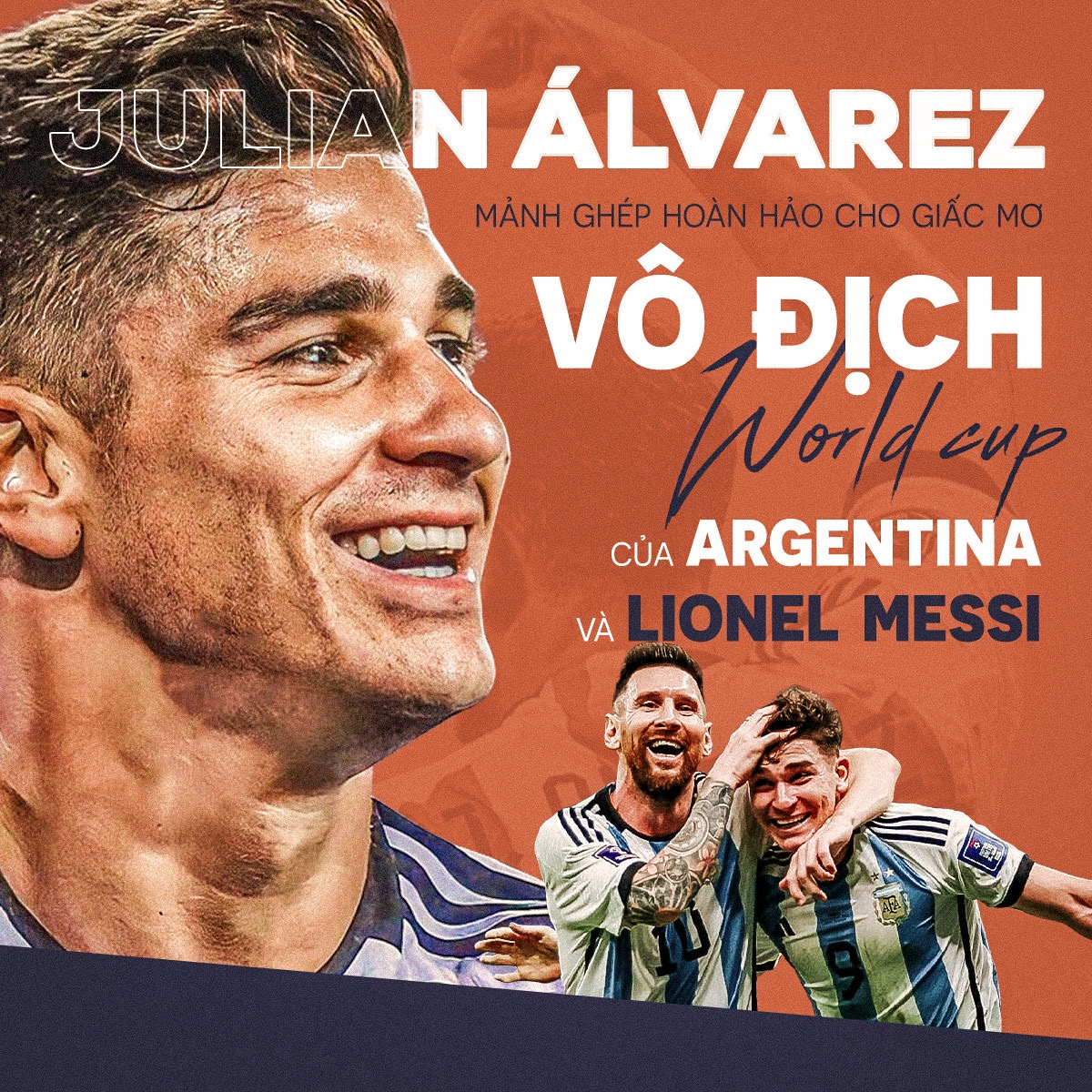 Julian Alvarez là mảnh ghép hoàn hảo cho giấc mơ World Cup của Messi - Ảnh 2.