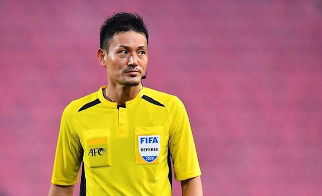 Trọng tài Nhật Bản Sato Ryuji bắt chính trận Việt Nam đấu Malaysia