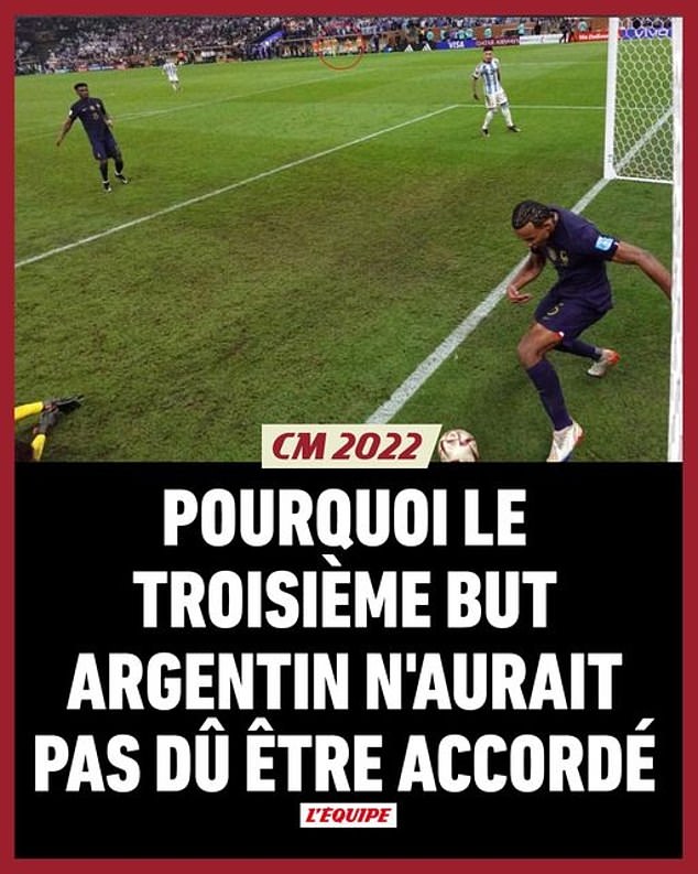 Báo chí Pháp khiếu nại về bàn thắng thứ 3 của Argentina - Ảnh 3.