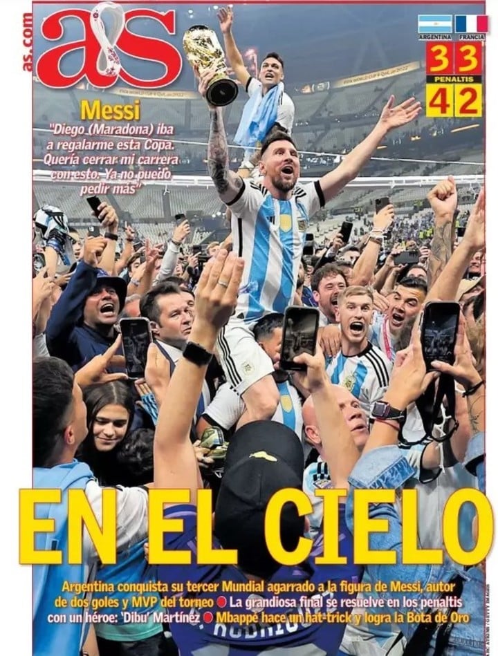 Báo chí thế giới nói gì về chức vô địch World Cup của ĐT Argentina? - Ảnh 8.