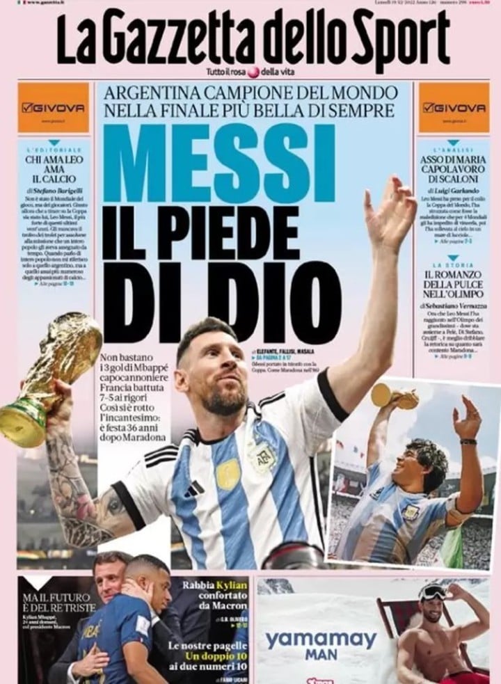 Báo chí thế giới nói gì về chức vô địch World Cup của ĐT Argentina? - Ảnh 3.