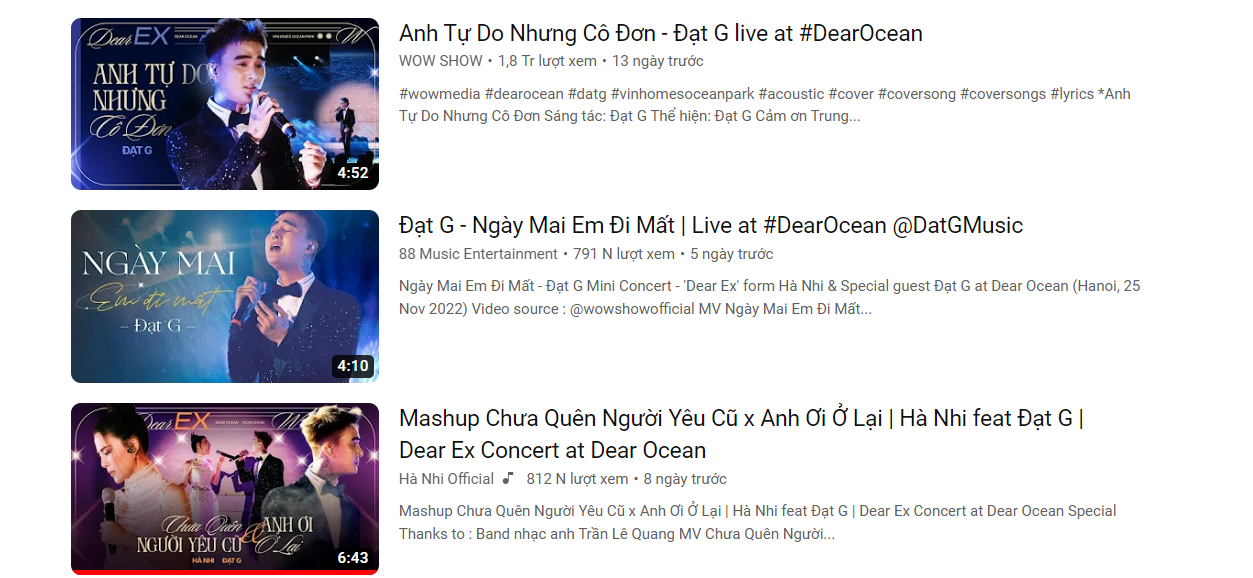 1 nam ca sĩ &quot;oanh tạc&quot; top thịnh hành YouTube bằng loạt sân khấu live, chỉ chịu thua Hoàng Thùy Linh - Ảnh 2.