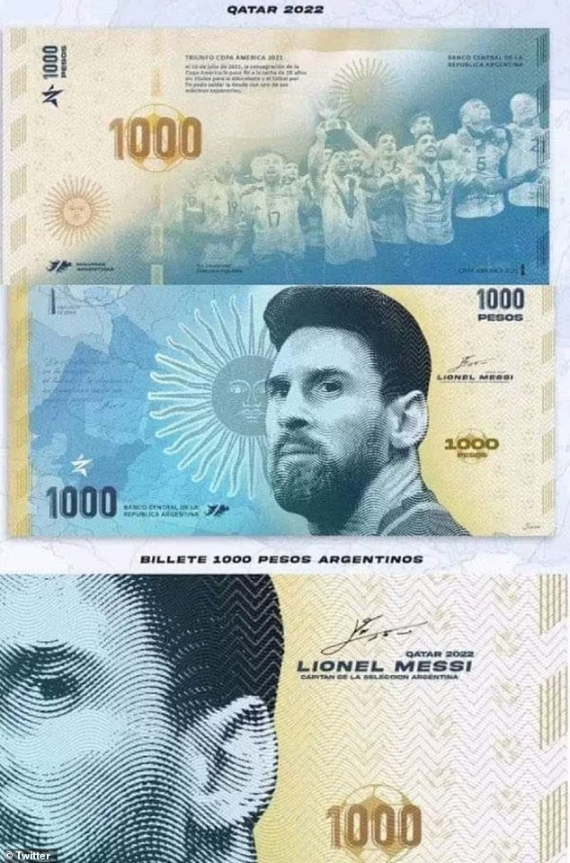 Khuôn mặt của Messi có thể được in trên tiền của Argentina - Ảnh 3.