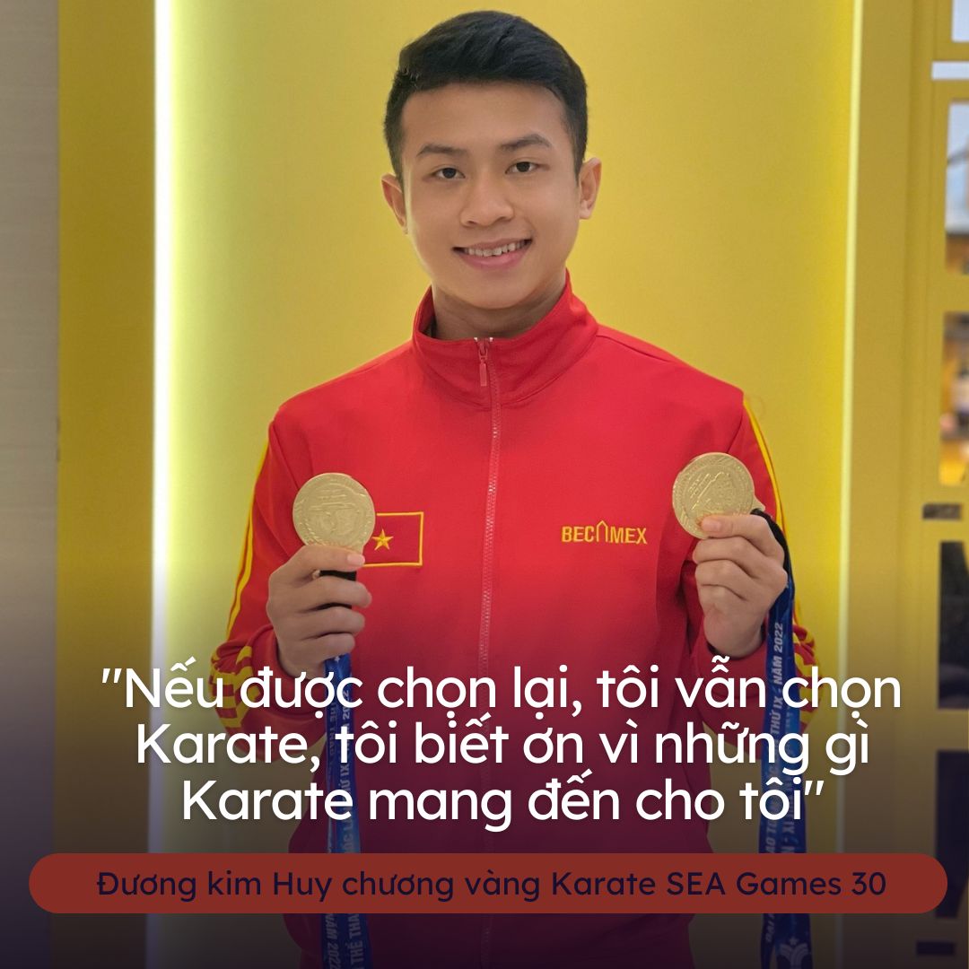 Đương kim HCV Karate SEA Games 30 và tuyên bố giải nghệ sau 18 năm thi đấu gây nhiều tiếc nuối - Ảnh 10.