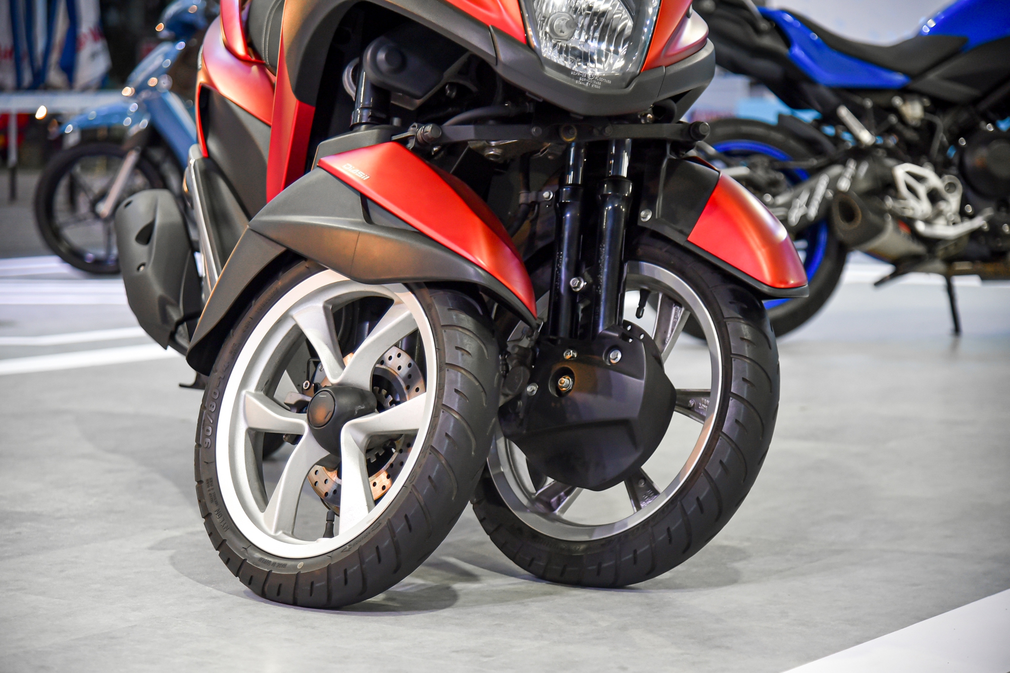 Chi tiết bộ đôi xe máy Yamaha 3 bánh cực dị tại Việt Nam - Ảnh 11.