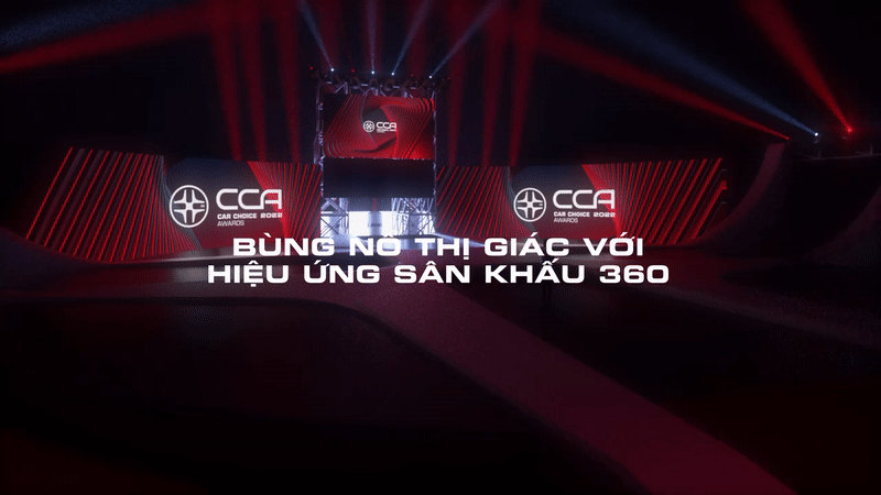 Video hé lộ sân khấu Gala Car Choice Awards 2022: Hiệu ứng 360, hứa hẹn ‘bùng nổ' với show xe và âm nhạc - Ảnh 3.