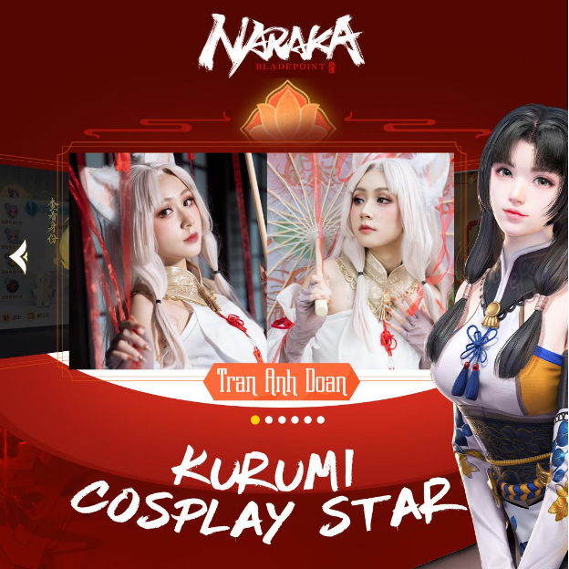 Cộng đồng Naraka hào hứng với sự kiện Cosplay Kurumi chính chủ từ NetEase - Ảnh 7.