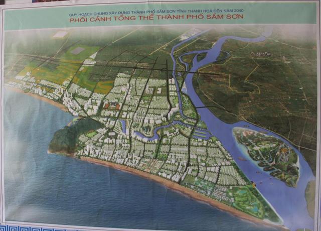 (23/11) Phê duyệt điều chỉnh cục bộ quy hoạch chung thành phố Sầm Sơn đến năm 2040 - Ảnh 1.
