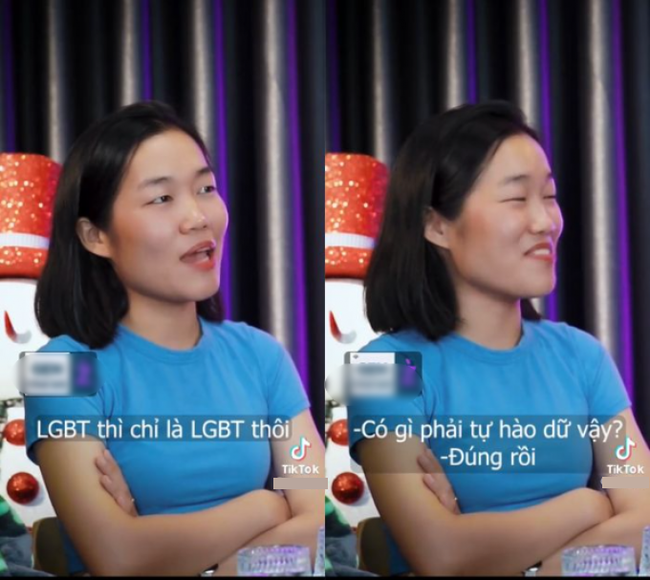 TikToker Lê Thụy lên tiếng về phát ngôn gây tranh cãi: LGBT có gì đáng để tự hào? - Ảnh 1.