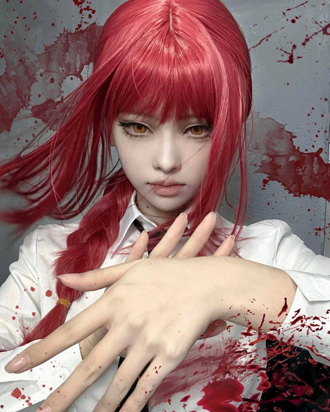 Cosplay Makima trong Chainsaw Man khiến người hâm mộ thích thú vì &quot;ăn đứt bản gốc&quot; - Ảnh 2.