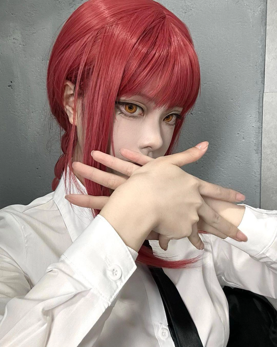 Cosplay Makima trong Chainsaw Man khiến người hâm mộ thích thú vì &quot;ăn đứt bản gốc&quot; - Ảnh 7.