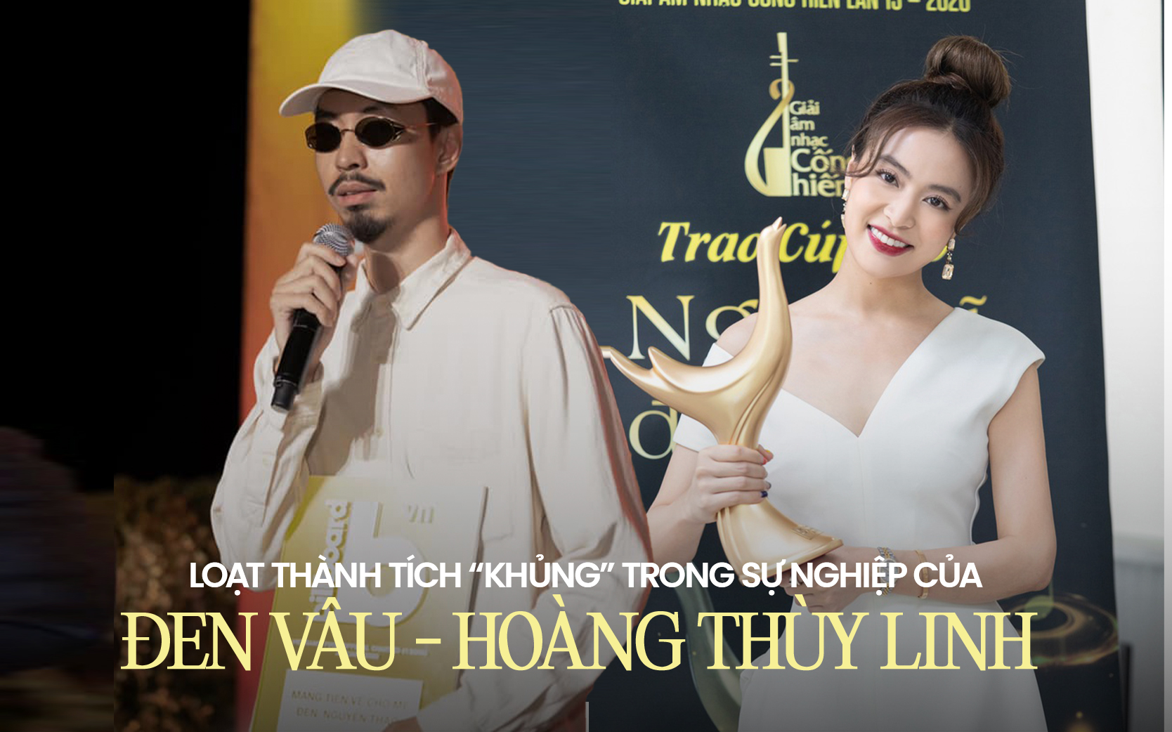 Đen Vâu - Hoàng Thùy Linh: Chàng lập kỷ lục YouTube Vpop, nàng tạo cá tính âm nhạc riêng biệt với loạt giải thưởng danh giá - Ảnh 1.
