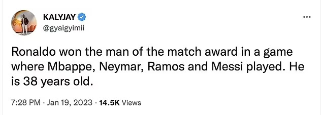Ronaldo xỏ háng cầu thủ PSG, lập cú đúp trong trận giao hữu - Ảnh 6.