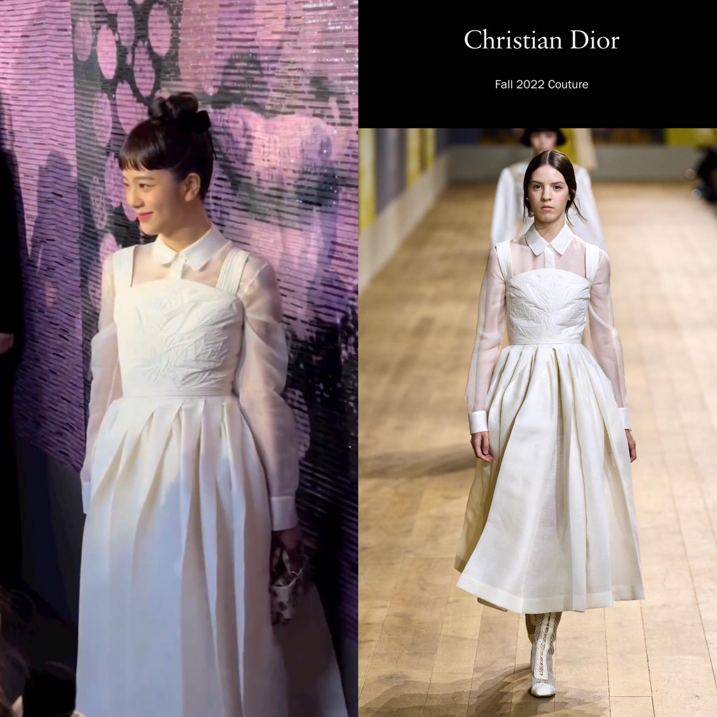 Jisoo hóa Audrey Hepburn khi lần đầu tham dự show Haute Couture của Dior, visual cân trọn kiểu tóc khó nhằn - Ảnh 4.