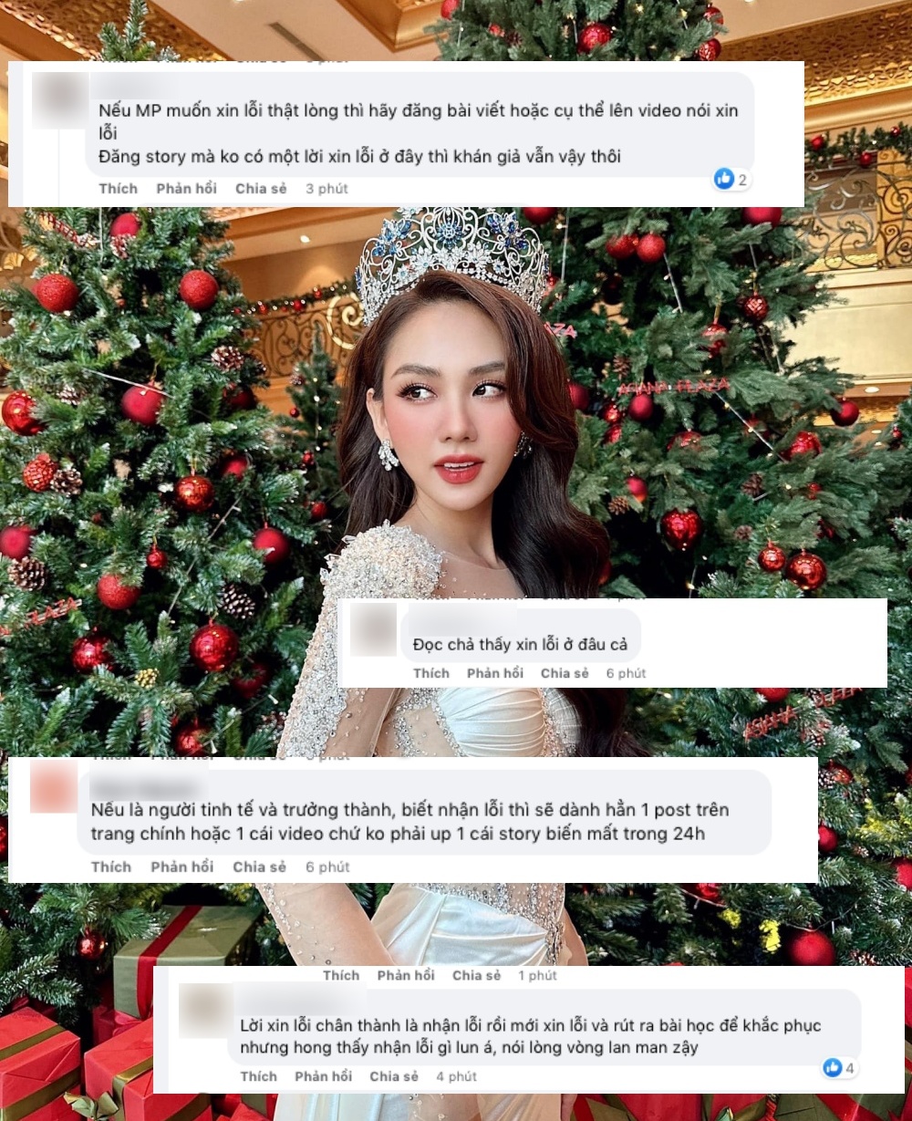 Hoa hậu Mai Phương lên tiếng giữa loạt lùm xùm, netizen tranh cãi vì chi tiết thiếu thiện chí - Ảnh 5.
