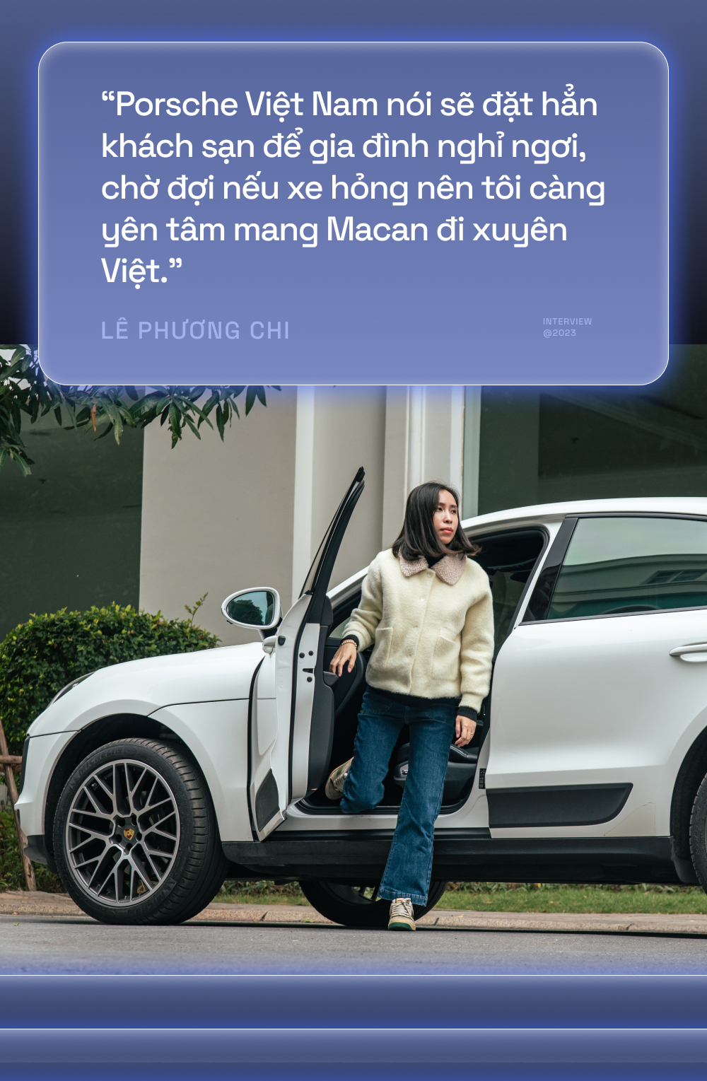 Gia đình 9X Hà Thành lái Macan xuyên Việt: ‘Mua Porsche mà chỉ loanh quanh Hà Nội thì rất chán’ - Ảnh 4.
