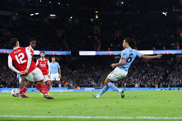 VIDEO bàn thắng trận Man City 1-0 Arsenal, vòng 4 FA Cup - Ảnh 4.