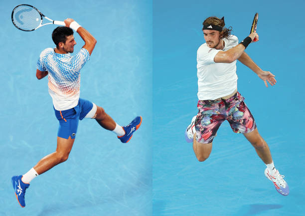Djokovic đối đầu Tsitsipas ở chung kết Úc mở rộng 2023