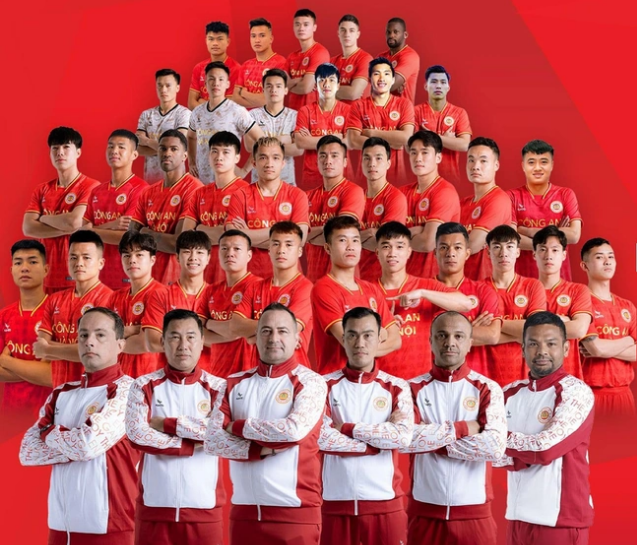 CLB Công An Hà Nội có lực lượng hùng hậu trước thềm V-League 2023
