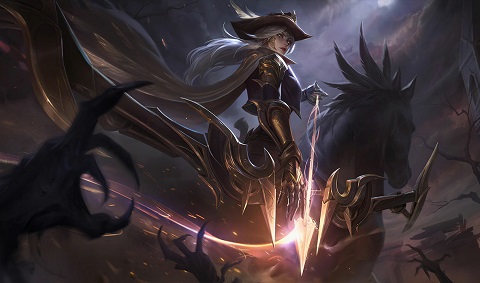 Ashe thậm chí phải chuyển sang vị trí Hỗ Trợ vì không thể chơi ở vai trò Xạ Thủ - nguồn: Riot Games