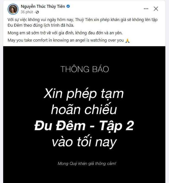 Thùy Tiên, Thiên Ân, Hòa Minzy... đồng loạt gửi lời chia buồn tới gia đình bé Hạo Nam - Ảnh 1.