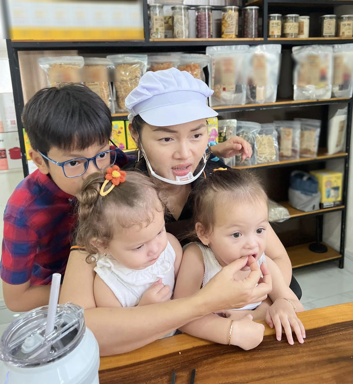 Diễm Châu bán hàng online nuôi 5 con: Học phí 1 tỷ/năm, sinh hoạt phí 300 triệu/tháng - Ảnh 2.