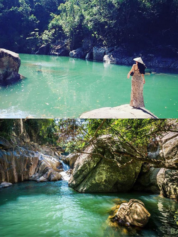 Thả dáng cực xinh bên thác Ba Hồ xanh như ngọc - Tuyệt Tình Cốc phiên bản Việt đẹp nhất Khánh Hòa - Ảnh 1.