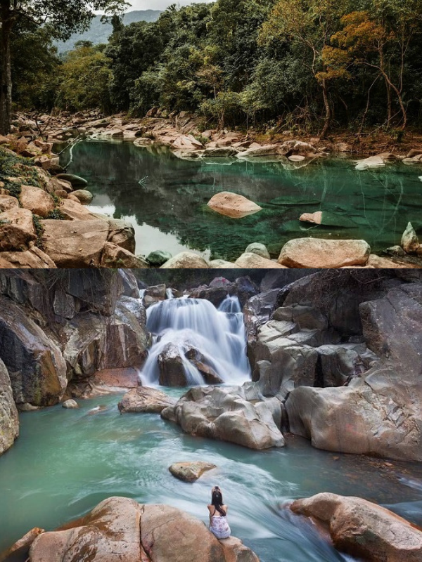 Thả dáng cực xinh bên thác Ba Hồ xanh như ngọc - Tuyệt Tình Cốc phiên bản Việt đẹp nhất Khánh Hòa - Ảnh 2.