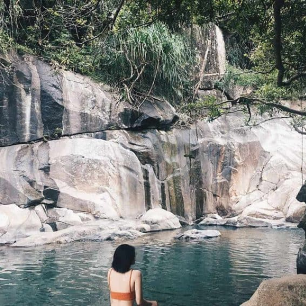 Thả dáng cực xinh bên thác Ba Hồ xanh như ngọc - Tuyệt Tình Cốc phiên bản Việt đẹp nhất Khánh Hòa - Ảnh 13.