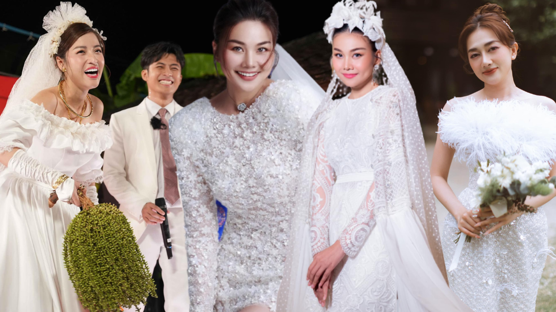 Đọ sắc mỹ nhân Việt trong váy cưới: Thanh Hằng chuẩn cô dâu quyền lực