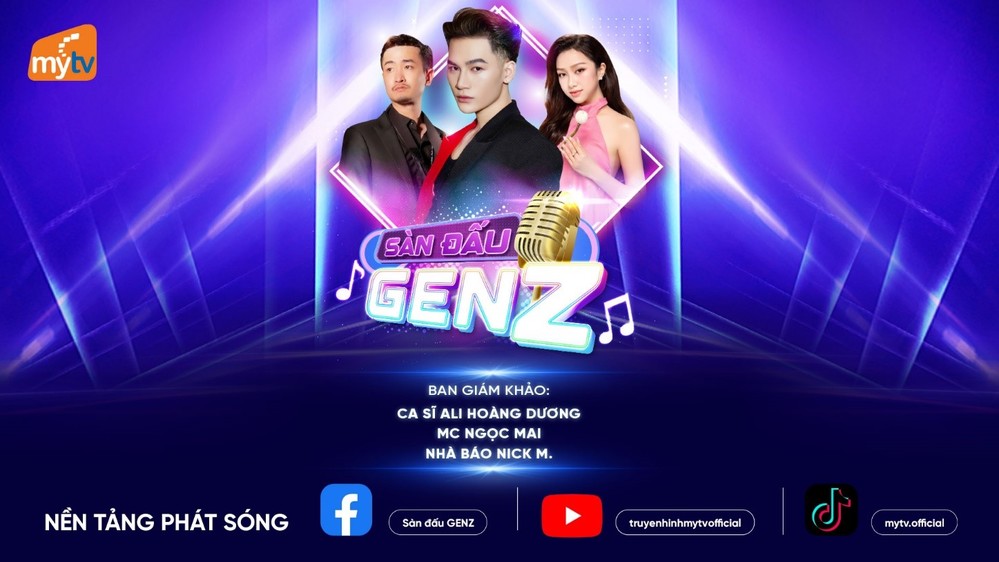MyTV độc quyền Sàn đấu GenZ - Cuộc thi tìm kiếm tài năng thế hệ mới - Ảnh 1.