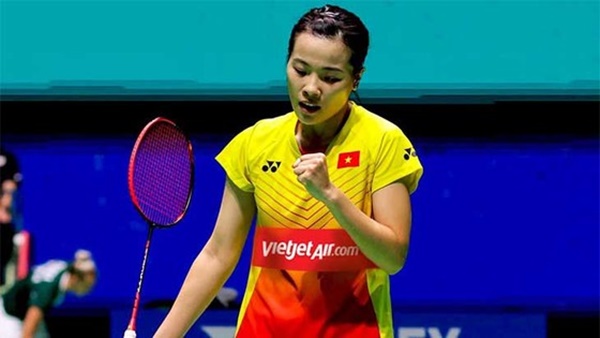 Thùy Linh chiến thắng ở vòng 1 giải Đan Mạch mở rộng 2023 và sẽ gặp tay vợt Trung Quốc hạng 8 thế giới ở vòng 2