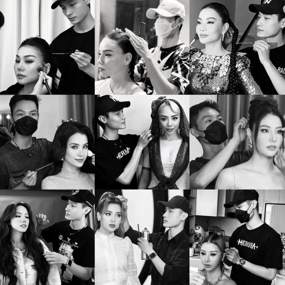 Pom Charles - Chuyên gia tạo mẫu tóc cho nghệ sĩ hàng đầu showbiz Việt - Ảnh 3.