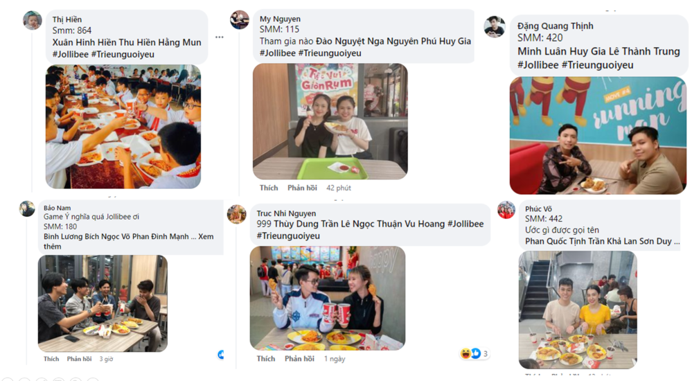 Giới trẻ thực hiện thử thách Jollibee, góp Quỹ bảo trợ trẻ em Việt Nam - Ảnh 4.