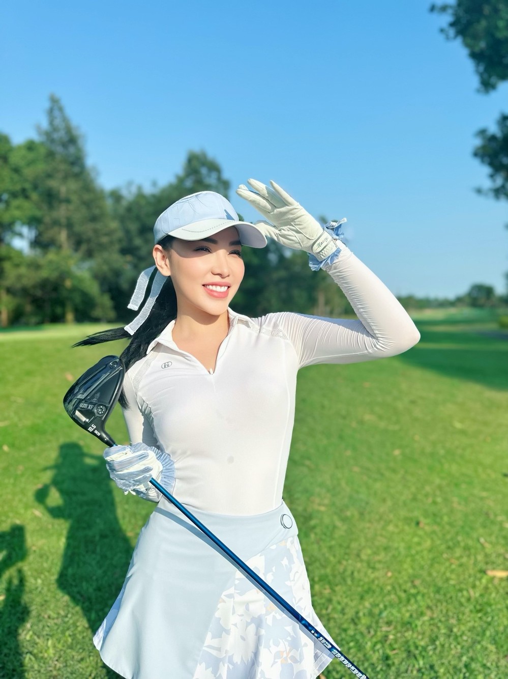Quỳnh Thư tổ chức giải golf mừng sinh nhật - Ảnh 2.