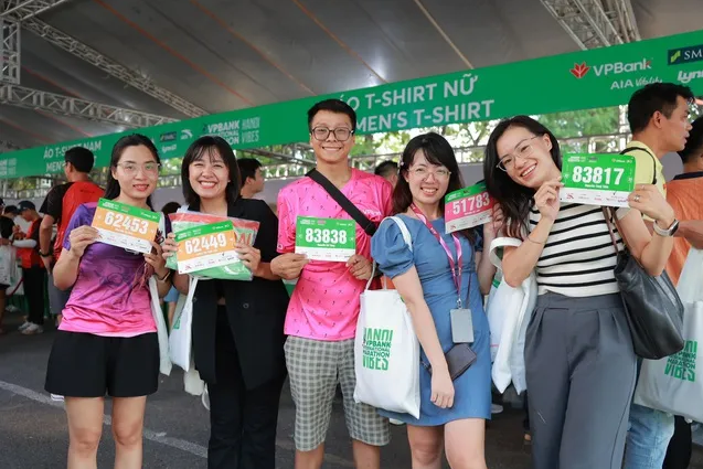 Hơn 10 nghìn chân chạy tham gia giải VPBank Hanoi International Marathon 2023